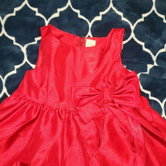 Excellent Condition Size 6 Red dress with bow - Picture 3 of 5